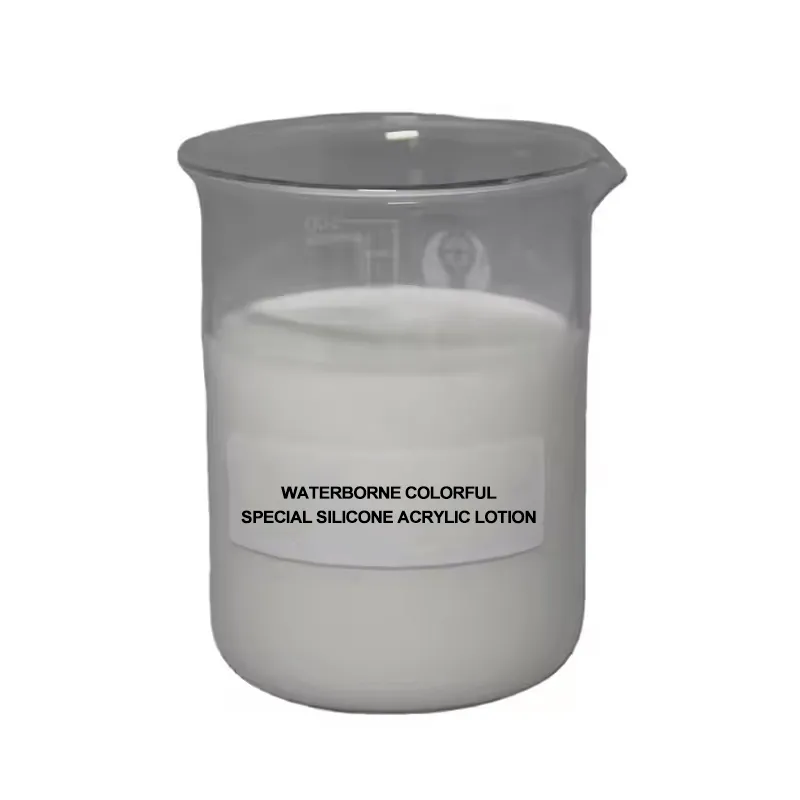 Waterborne Colorful Special Silicone Acrylic Lotion - Vibrant and Durable for Coatings