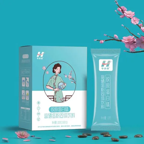 Collagen Peptide Selenium-Enriched Egg Powder Solid Beverage