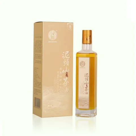 Nitoushan Camellia Oil, Low-Temperature Extra Virgin Camellia Oil, Glass Bottle Gift Box Packaging