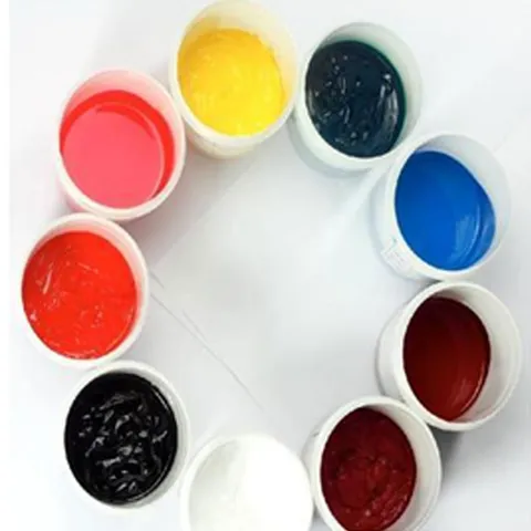 Transparent color paste