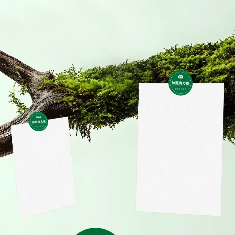 Shanxi Yuzhu Formaldehyde-Removing Patch Paper: An Odor-Eliminating Essential for Newly Renovated Houses, Ready-to-Live-in, Adsorbs & Rapidly Decomposes