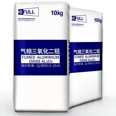 HIFULL Hydrophilic Fumed Alumina for Lithium Battery Separator Nano Grade Fumed Aluminum Oxide Granules Aluna-100