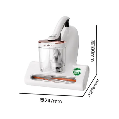 UWANT Youwang White Ultra Anti-Dust Mite Cleaner - Bestselling Top 1 Powerful Pet Hair Remover with High-Temperature Sterilization, Dual Tank Design for Bed and Furniture, Perfect Christmas Gift