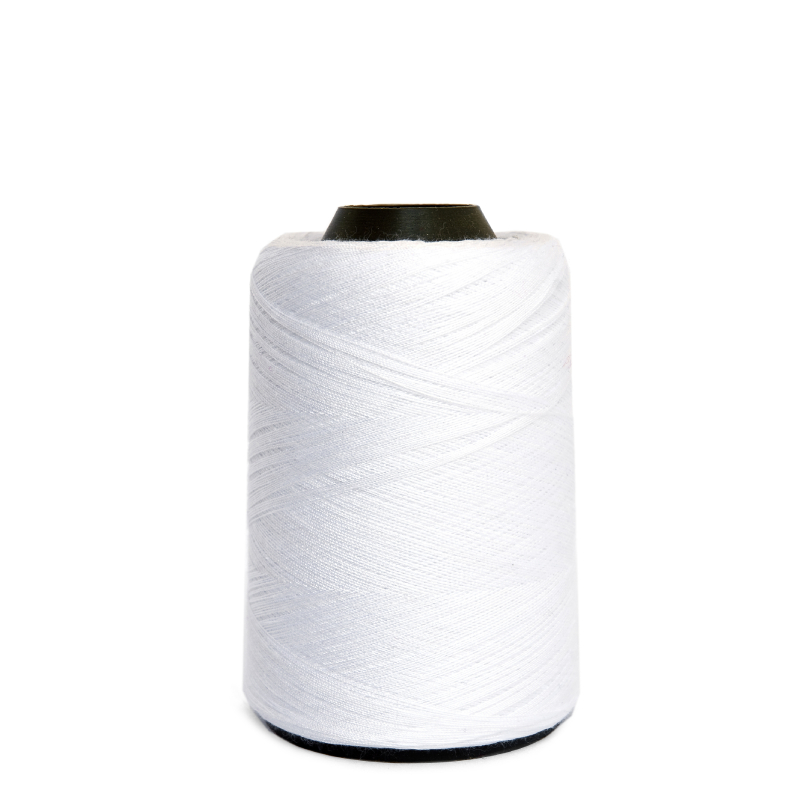 40/2 100% spun polyester yarn raw white 