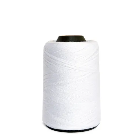 40/2 100% spun polyester yarn raw white 
