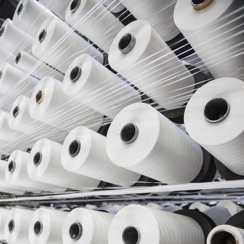 50/3 polyester yarn raw white