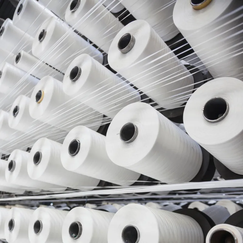 50/3 polyester yarn raw white