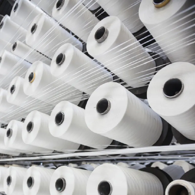 40/2 polyester yarn raw white