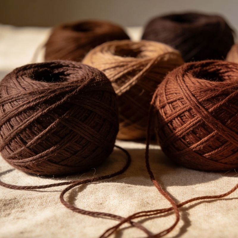 High Quality 100% Acrylic Yarn 21S Brown Knitting Sewing Weaving 100% Wool Yarn for Nnitting With Factory Price