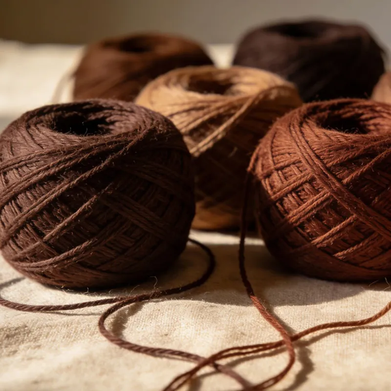 High Quality 100% Acrylic Yarn 21S Brown Knitting Sewing Weaving 100% Wool Yarn for Nnitting With Factory Price