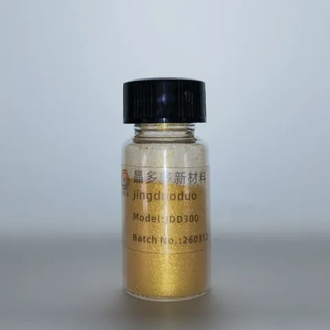 Pearlescent Pigment Crystal Gold 6300 - Particle Size/&mu;m 10-60