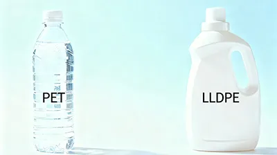 Dispositivos de embalaje PET vs HDPE