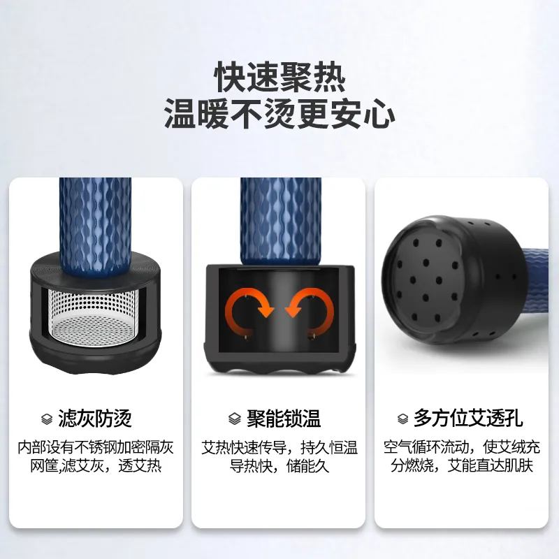 Sitting moxibustion device