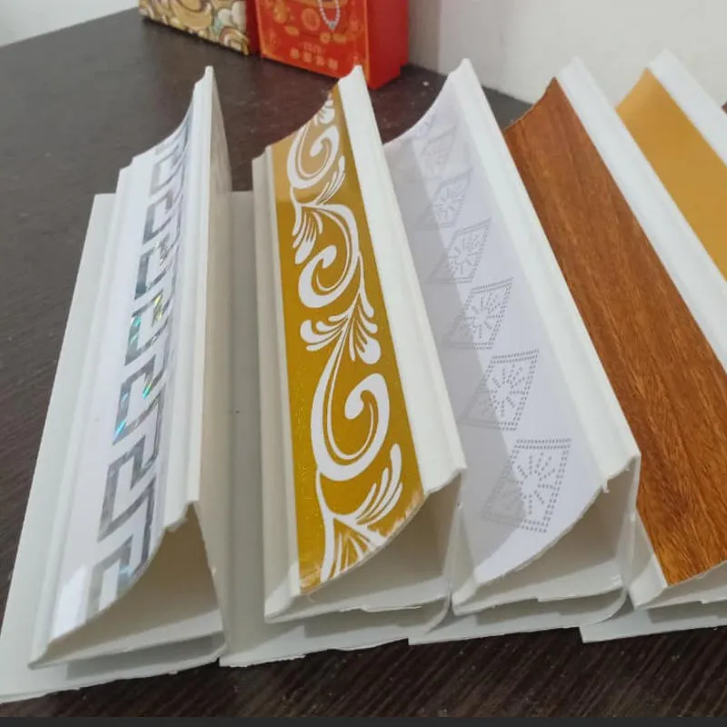 PVC corner for decoration