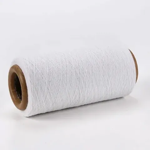 2/28s Core Spun Yarn - 50% Viscose, 28% Polyester, 22% Nylon Eco-Friendly Blended Yarn for Soft Warm Dress Knitting