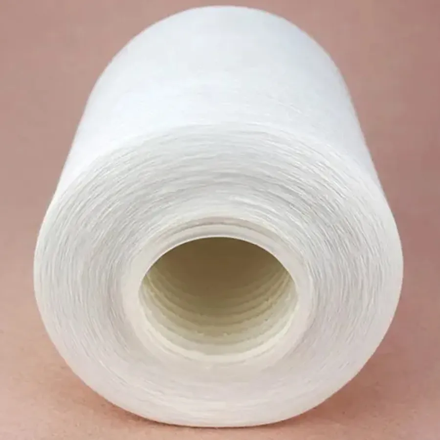 2/28s Core Spun Yarn - 50% Viscose, 28% Polyester, 22% Nylon Eco-Friendly Blended Yarn for Soft Warm Dress Knitting