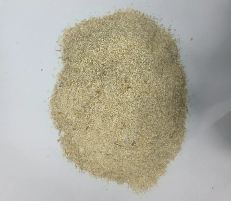 Mixed wheat and barley flour for animal feed