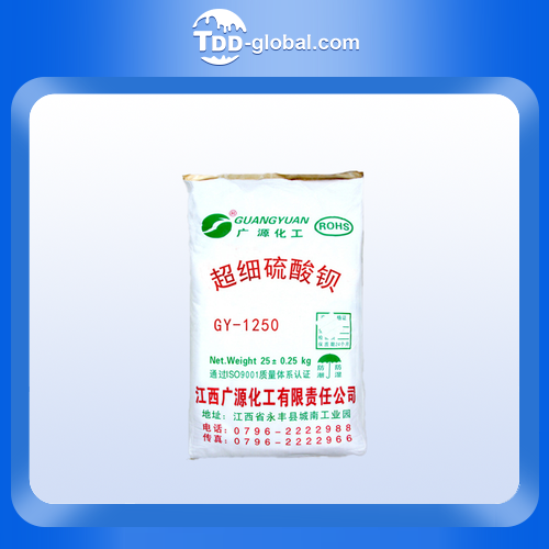 Guangyuan Natural Superfine Barium Sulfate GY-6000 for Coatings