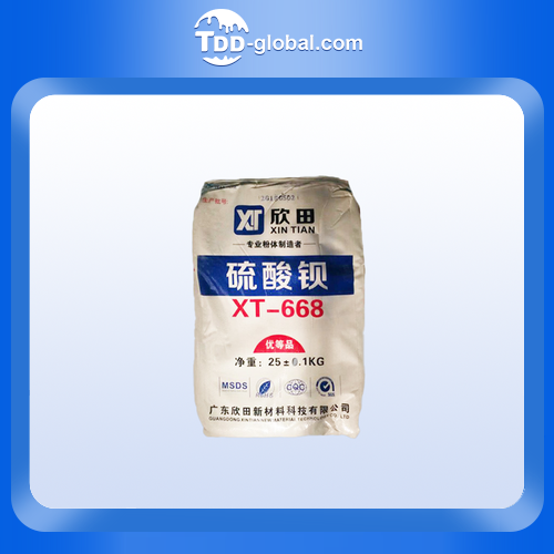 新天硫酸铯沉淀用于油漆和涂料应用
