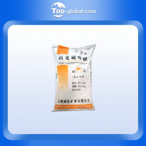 Wufeng High-Gloss Barium Sulfate WT-388 for Coating, Plastic, and Rubber Applications