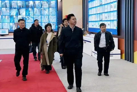 The Director of the Department of Foreign Investment and Economic Cooperation of the Ministry of Commerce, Zhao Chunfeng, and his delegation visited IBI.